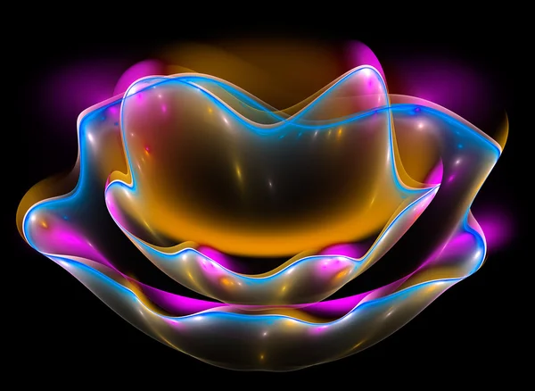 Yaratıcı tasarım için soyut fraktal çizim