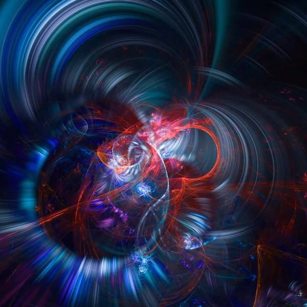 Yaratıcı tasarım için soyut fraktal çizim