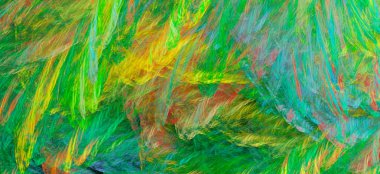 Yaratıcı tasarım için soyut fraktal çizim