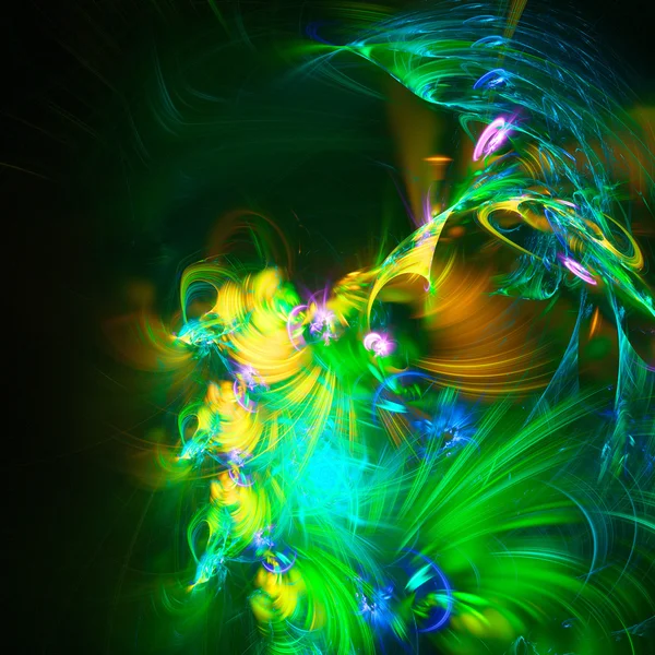 Yaratıcı tasarım için soyut fraktal çizim