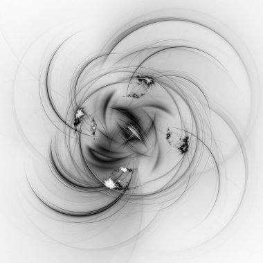 Yaratıcı tasarım için soyut fraktal çizim