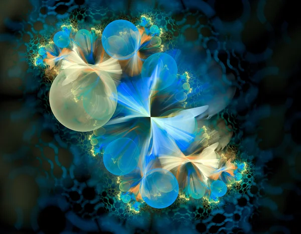 Yaratıcı tasarım için soyut fraktal çizim