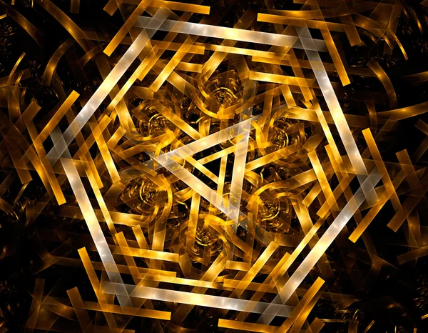 Yaratıcı tasarım için soyut fraktal çizim