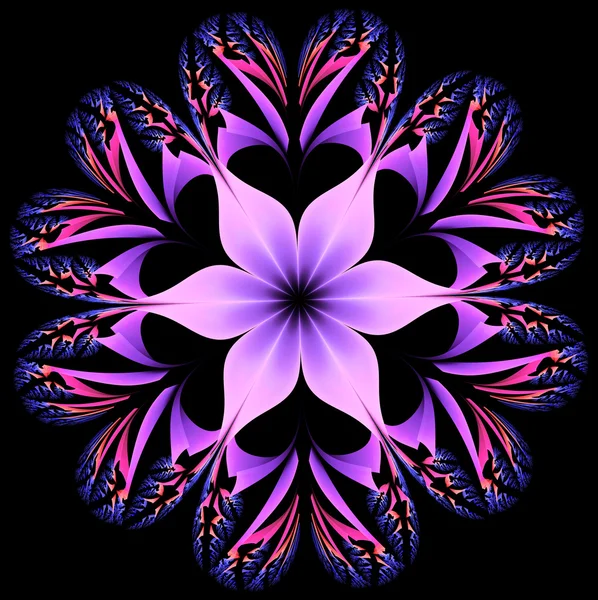 Yaratıcı tasarım için soyut fraktal çizim