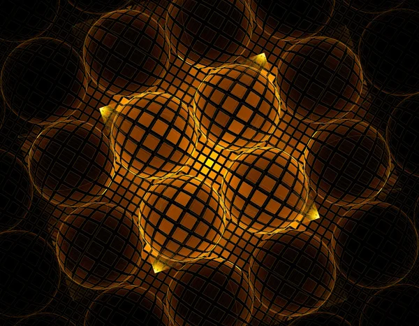 Yaratıcı tasarım için soyut fraktal çizim