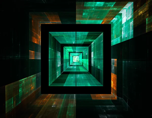 Yaratıcı tasarım için soyut fraktal çizim