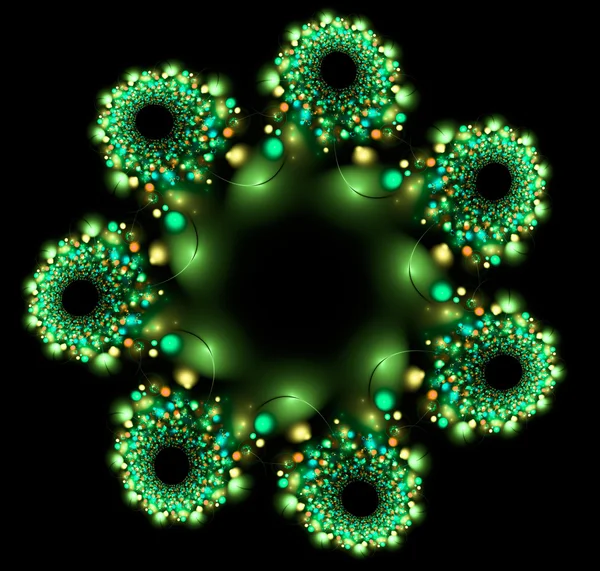 Yaratıcı tasarım için soyut fraktal çizim