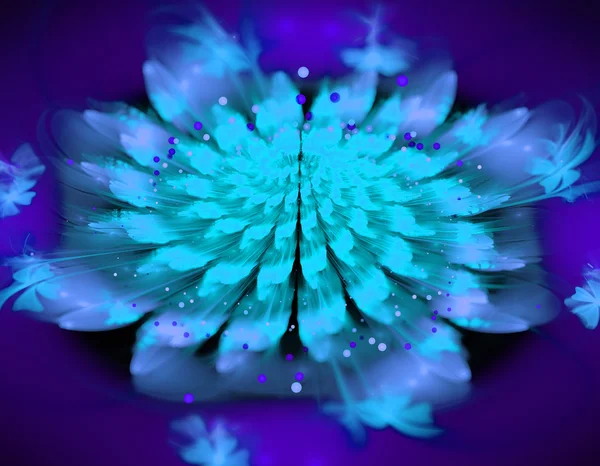 Yaratıcı tasarım için soyut fraktal çizim