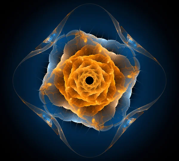 Yaratıcı tasarım için soyut fraktal çizim