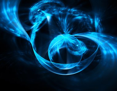 Yaratıcı tasarım için soyut fraktal çizim