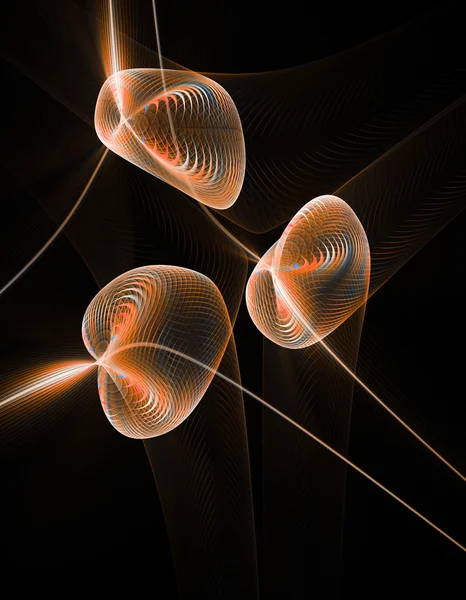 Yaratıcı tasarım için soyut fraktal çizim