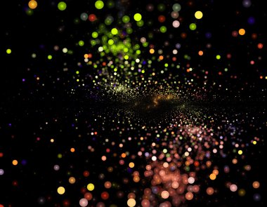 Yaratıcı tasarım için soyut fraktal çizim