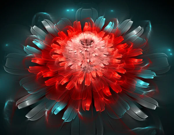 Yaratıcı tasarım için soyut fraktal çizim