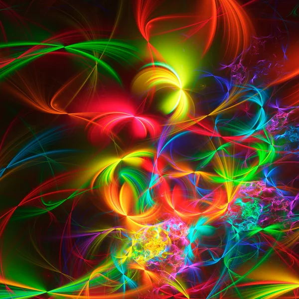 Yaratıcı tasarım için soyut fraktal çizim