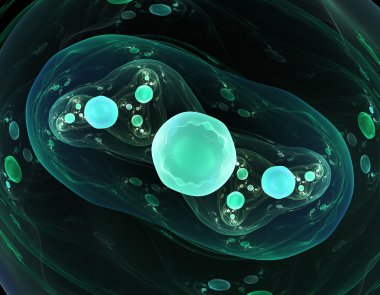 Yaratıcı tasarım için soyut fraktal çizim