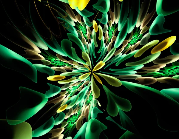 Ilustração fractal abstrata para design criativo — Fotografia de Stock