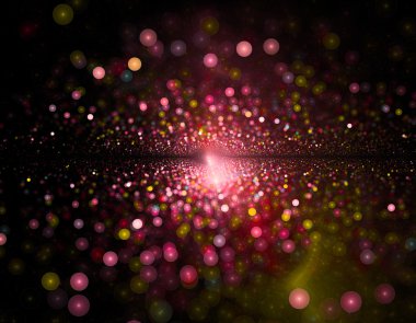 Yaratıcı tasarım için soyut fraktal çizim