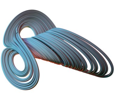 soyut resimler 3D çizimi