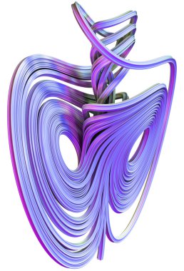 soyut resimler 3D çizimi