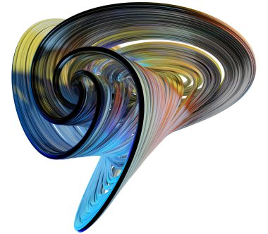 soyut resimler 3D çizimi