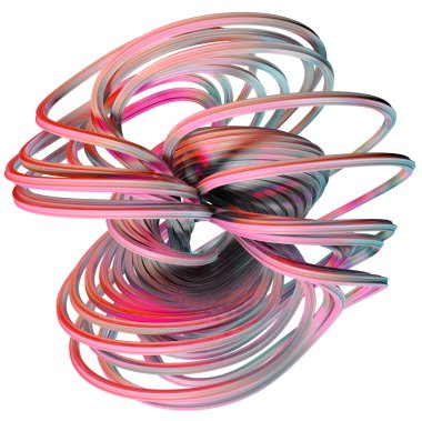 soyut resimler 3D çizimi