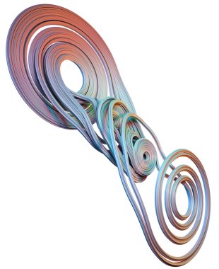 soyut resimler 3D çizimi