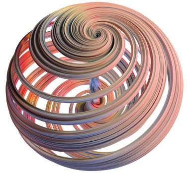 soyut resimler 3D çizimi