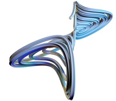 soyut resimler 3D çizimi