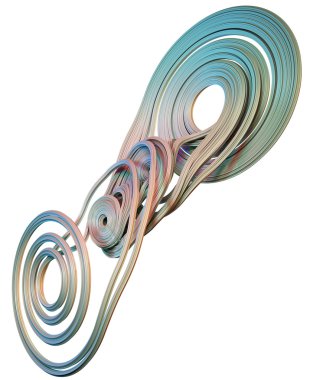 soyut resimler 3D çizimi