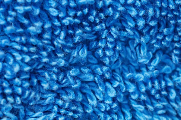 Macrofotografia de tecido textura abstrato fundo close-up vista. — Fotografia de Stock