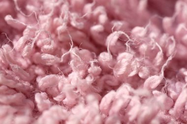 Kumaş dokusunun makrofotoğrafçılığı soyut arkaplan yakın görünüm.