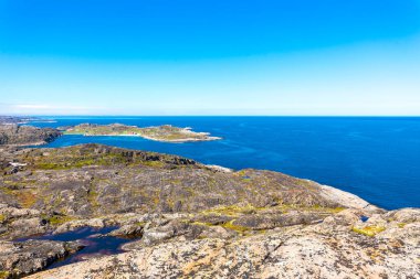 Barents Denizi 'ndeki güzel kutup yazı manzarası