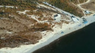 Karadeniz kıyısındaki tatil beldesinde İHA görüntüsü