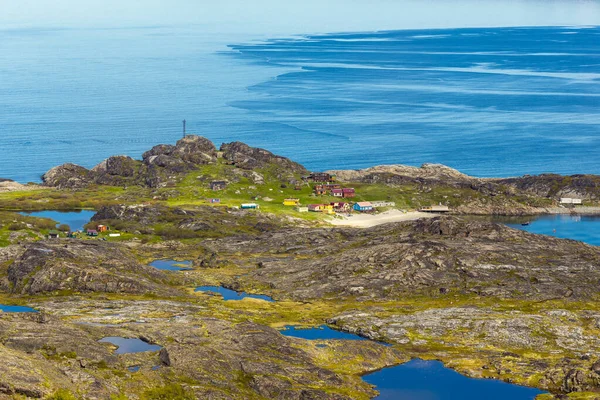 Hermoso paisaje ártico de verano — Foto de Stock