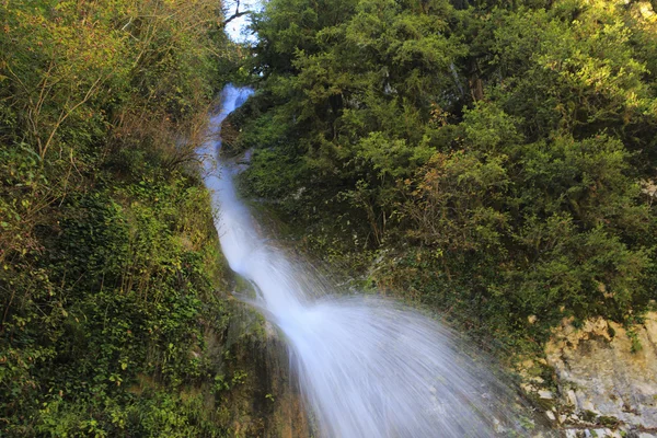 Cachoeira em Cáucaso, Abkhazia, Geórgia — Fotografia de Stock