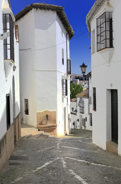 Street in old town, Ronda, Andalusia, Spain — Stock Photo, Image