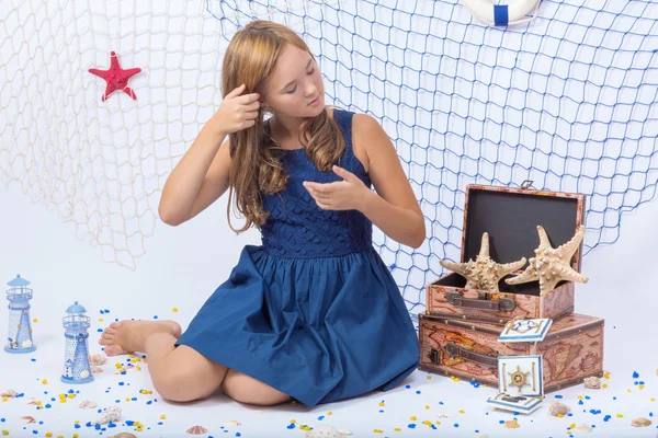 Menina adolescente bonita — Fotografia de Stock