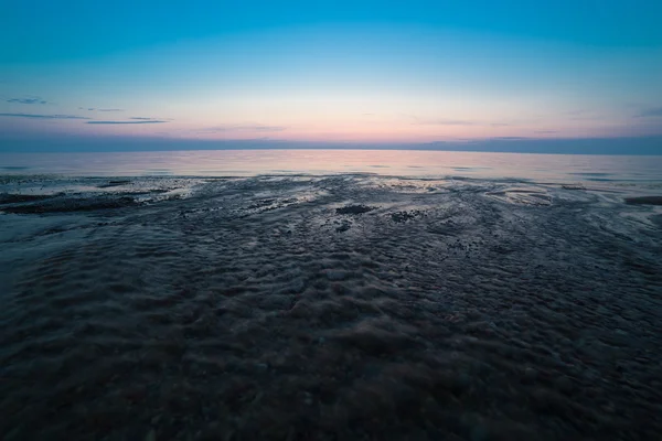 Nacht zeewater — Stockfoto