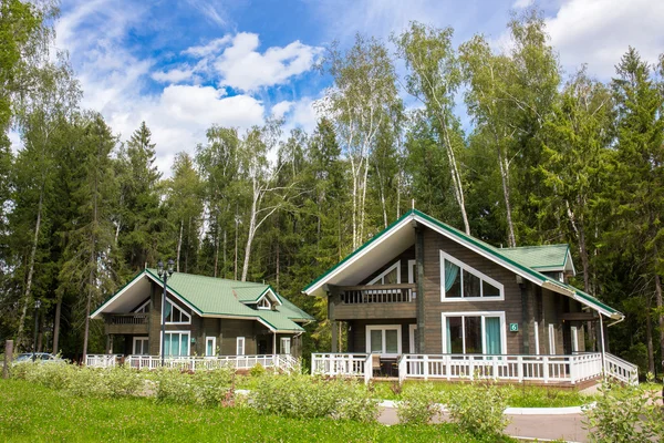 Cabañas de madera — Foto de Stock