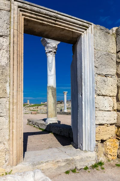 Ancienne porte portail Chersonese Crimée — Photo