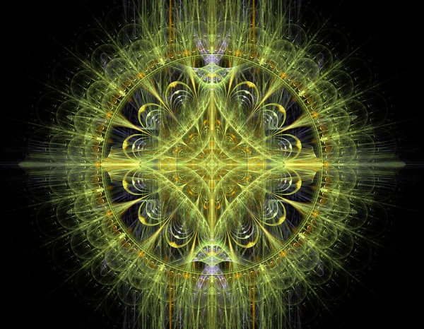 3D fractal αφηρημένη υπόβαθρο εικόνα για το δημιουργικό — Φωτογραφία Αρχείου