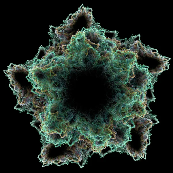 3D fractal αφηρημένη υπόβαθρο εικόνα για το δημιουργικό — Φωτογραφία Αρχείου