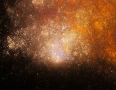 yaratıcı tasarım için 3D soyut fraktal resimde arka plan