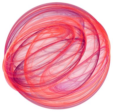 yaratıcı tasarım için 3D soyut fraktal resimde arka plan