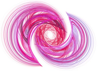 yaratıcı tasarım için 3D soyut fraktal resimde arka plan