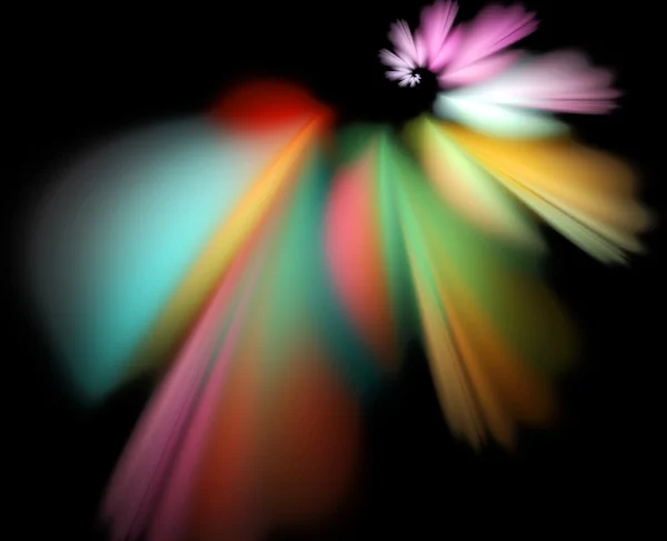 크리에이 티브 디자인에 대 한 3d 추상 프랙탈 그림 — 스톡 사진