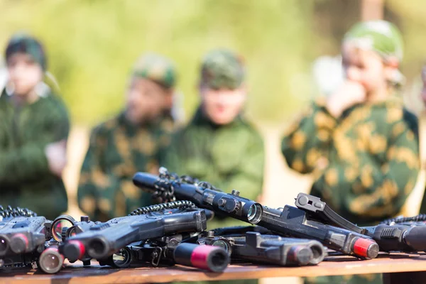 Lazer etiketi oyun alanı Ekipmanı