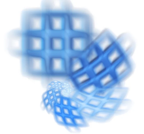 3d abstrato fundo ilustração fractal para design criativo — Fotografia de Stock
