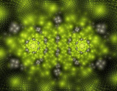 Yaratıcı tasarım için soyut fraktal çizim