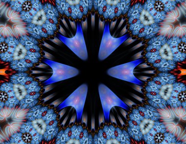 Yaratıcı tasarım için soyut fraktal arkaplan